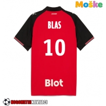 Moške Nogometnih dresov Stade Rennais Ludovic Blas #10 Domači 2025-26 Kratki rokavi